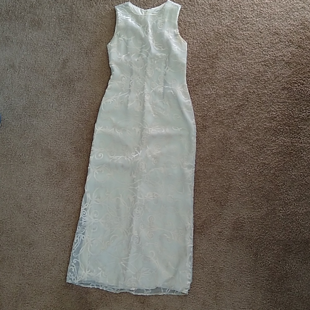Formal off white dress